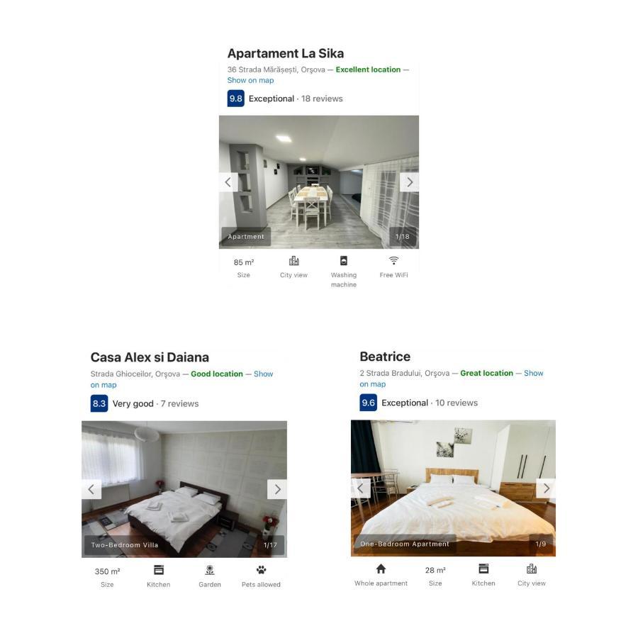 Apartament La Sika Orşova Eksteriør bilde